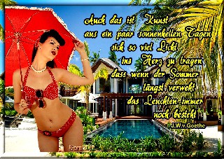 AM  SWIMMINGPOOL  PINUP   AUCH DAS IST KUNST