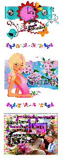 SONNTAG   CHERRY BLOSSOM GIRL  und UHR VORstellen und BILDtext