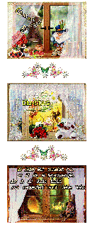 DIENSTAG    AM  FENSTER   FAIRY und GUMO und BILDtext