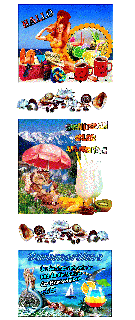 FREITAG   COLLAGE  IGEL und HALLO und BILDtext