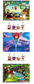 MITTWOCH   COLLAGE KNUFFEL und GUMO und BILDtext