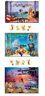 0   AM MEER PINUP und HALLO und BILDtext