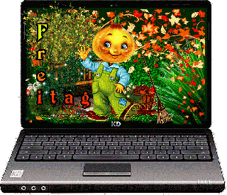 FREITAG   BLAETTER   LAPTOP