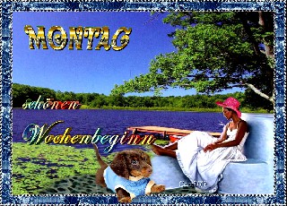 MONTAG  COLLAGE  DOGGIE AM SEE