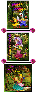 SONNTAG   COLLAGE GANSLADY  und HALLO und BILDtext