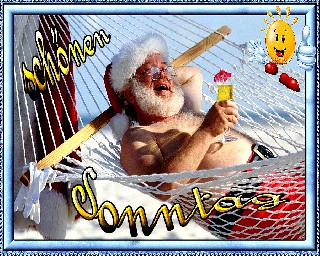 SONNTAG   AUF  HÄNGEMATTE  SANTA
