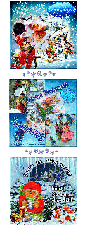 0   Collage    BUNNIES  WINTER und GUMO und BILDtext