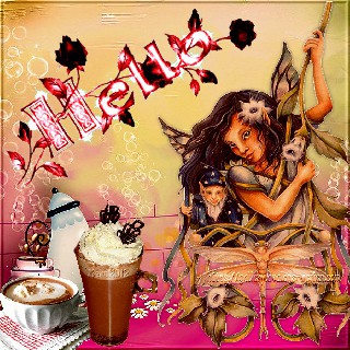 01   COLLAGE  ELFCHEN    HALLO