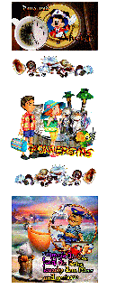 DONNERSTAG   COLLAGE  MARITIM und HALLO und BILDtext