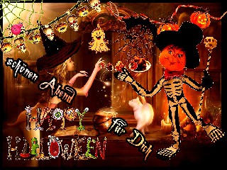 CAT   COLLAGE GESPENST