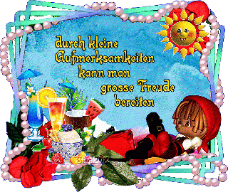 COLLAGE   durch  kleine Aufmerksamkeiten