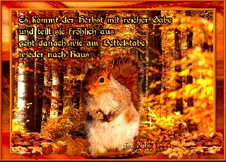 ES  KOMMT DER HERBST  MIT  REICHER  GABE