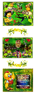 FREITAG   COLLAGE  CHICKEN TELEFON  und HALLO und BILDtext