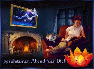 COLLAGE    AM KAMIN