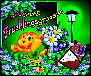 COLLAGE  BLUMENKOBOLD   FRUEHLINGSGRUESSE