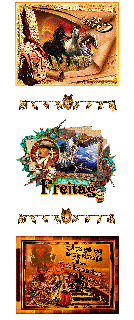 FREITAG    INDIANER COLLAGE und HALLO und BILDtext