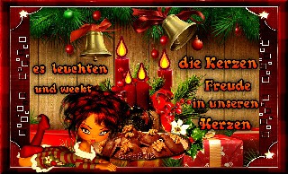 4     ADVENT   COLLAGE GLOCKEN    ES LEUCHTEN DIE KERZEN