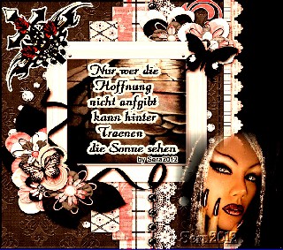 NUR WER DIE HOFFNUNG NICHT AUFGIBT