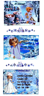 1 COLLAGE  POSERGIRL und HALLO und BILDtext