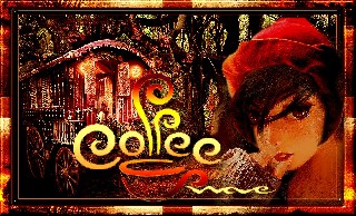 COLLAGE   ZIGEUNERWAGEN WALD  KAFFEE