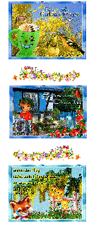 DIENSTAG   AM HAUSGARTEN und GUMO und BILDtext