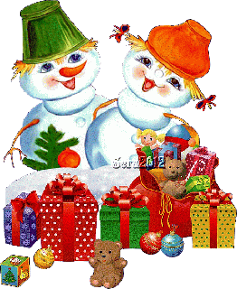 GESCHENKE   SCHNEEMANNPAAR