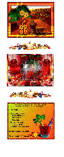 DONNERSTAG   COLLAGE ERDBEER DRINK und KAFFEE und COCKTAIL