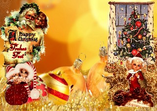 CHRISTMAS   HINTERGRUND 1A