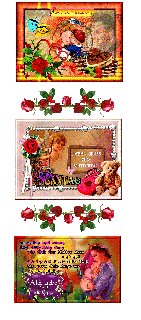 SONNTAG   COLLAGE ENGELCHEN  und GUMO und BILDtext