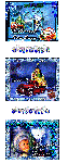 1  COLLAGE  AUTO   SANTA und GUMO und BILDtext