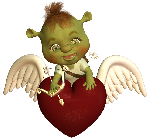 Shrek Toon Baby Engelherz bille