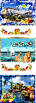 AM  MEER  PINUP  SEGELJACHT und GUMO und BILDtext