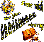 GÄSTEBUCH  FRÜHLING GELB