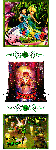 COLLAGE   FAIRY FANTASY und HALLO und BILDtext