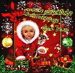26  12    COLLAGE  CHILD  GUECKLICHE WEIHNACHTSTAGE