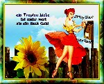 am Gartenzaun PIN UP ein Tropfen Liebe