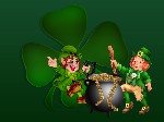 Leprechauns Saint Patricks day