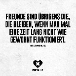 FREUNDE SIND UEBRIGENS